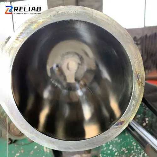 Titanium alloy tube in stock
